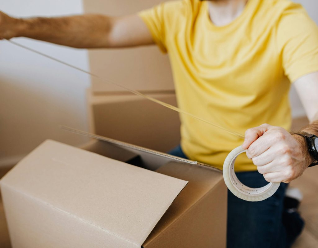 30 efficient cleaning hacks for an orgnazed and spotless home use packing tape for dusting Deep Blue Clean providing move out cleaning in New Albany IN homes