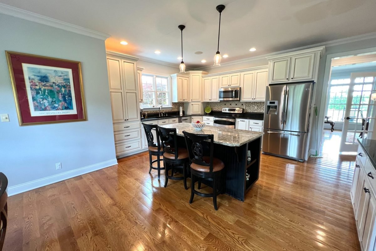 Sparkling kitchen after Deep Blue Clean maid service