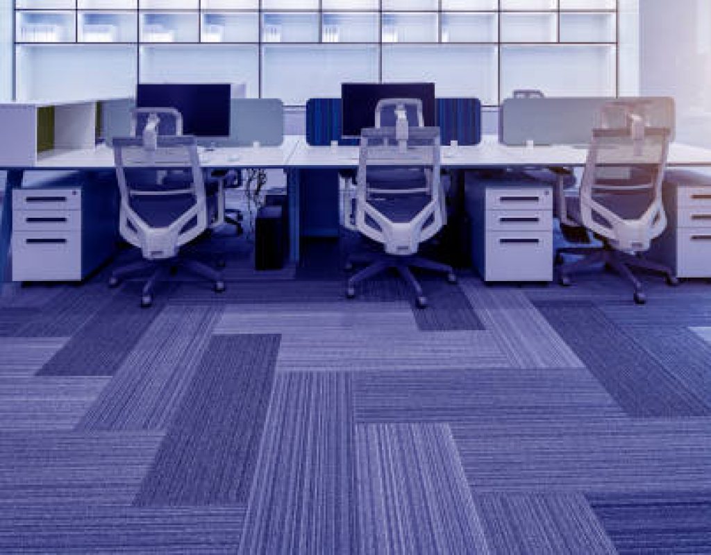 Clean and sanitized office space maintained by Deep Blue Clean in Jeffersonville, IN