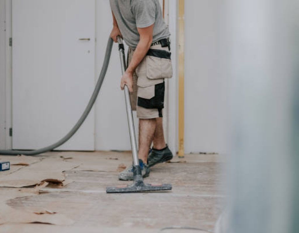Detailed post construction cleaning improving safety and overall cleanliness