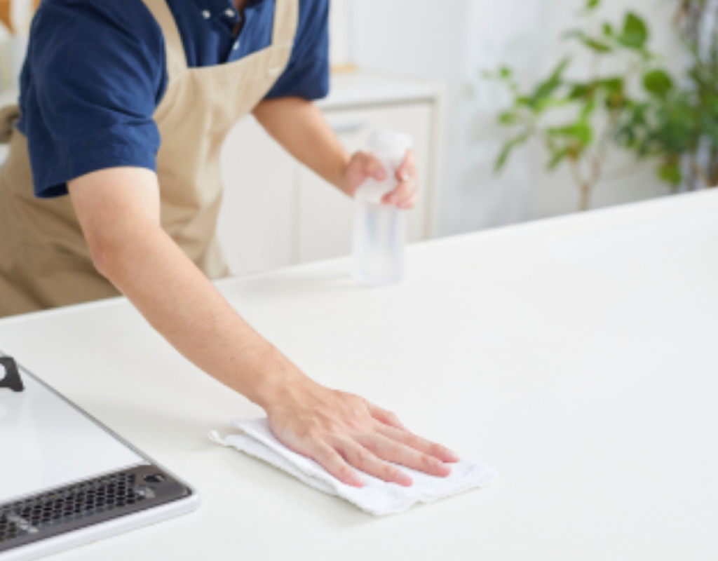 Professional Deep Blue Clean team providing top-quality standard cleaning services